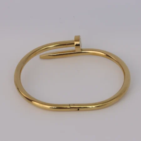 Gold Nail Bracelet
