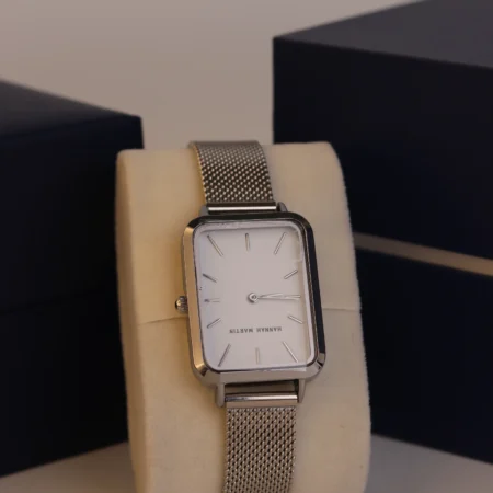 Hanna Martin Silver Luxury Watch