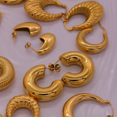 Golden Hoop & Huggie Assortment