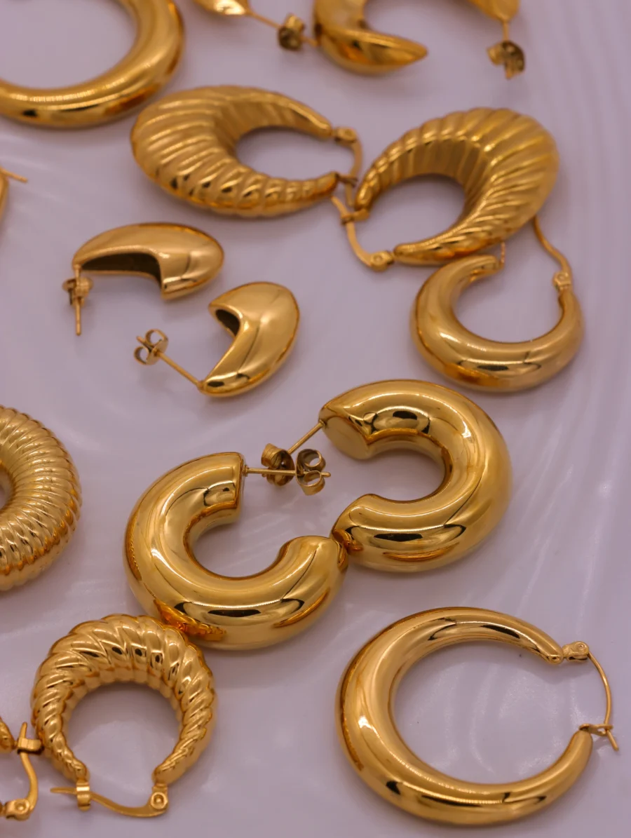Golden Hoop & Huggie Assortment