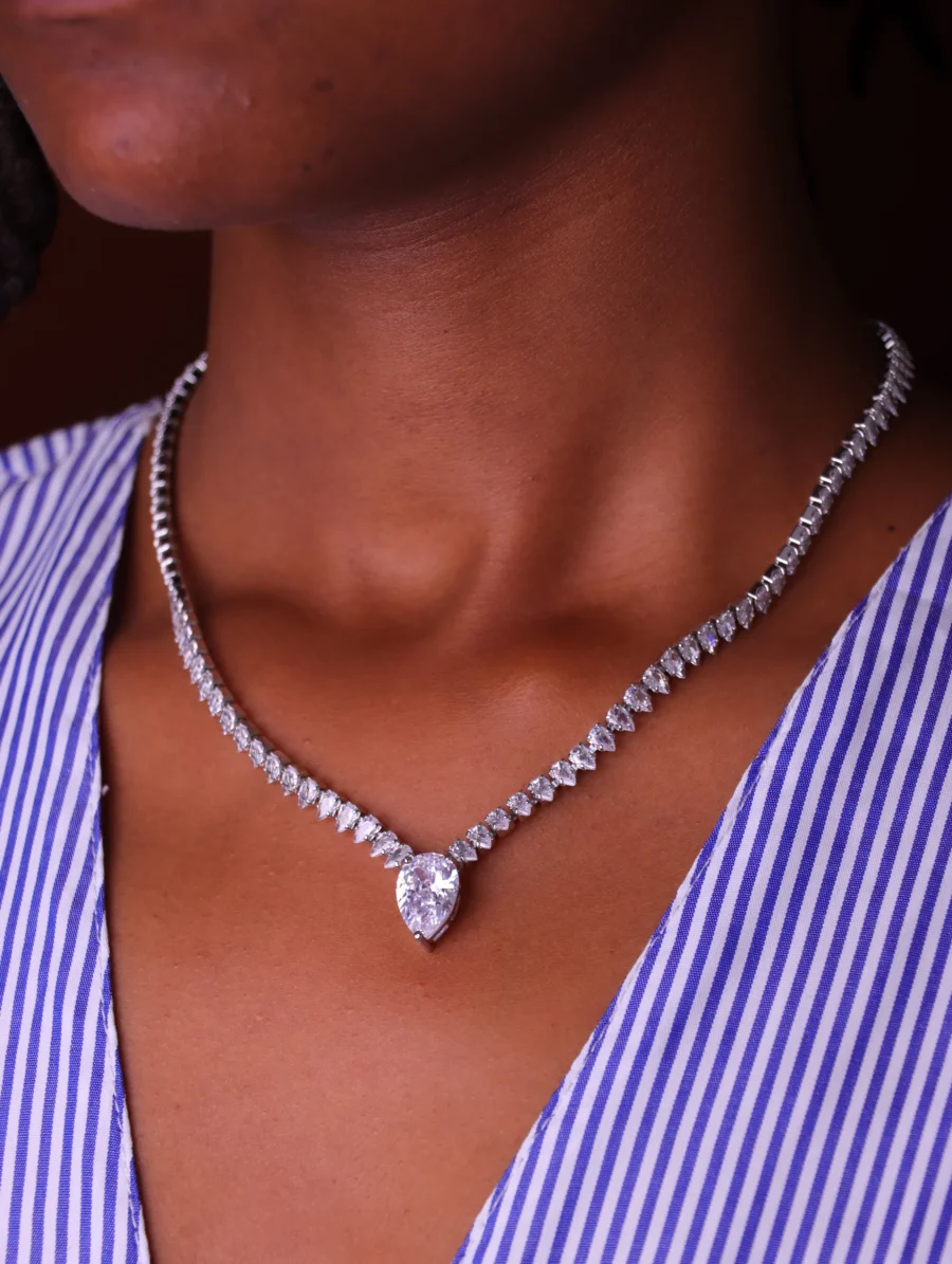 Dazzling Crystal Elegance Jewelry Set - Image 2