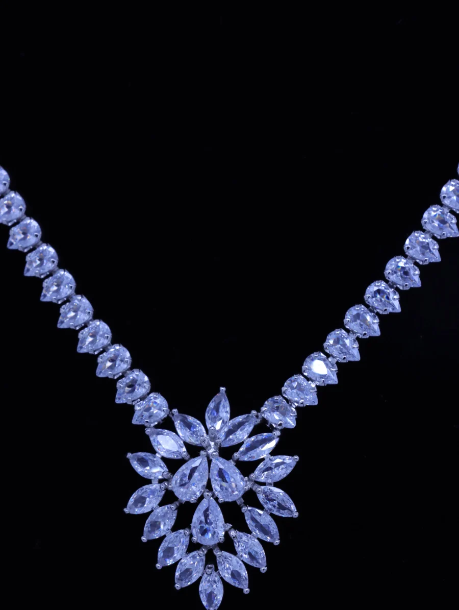 Marquise Crystal Starburst Luxury Jewelry Set - Image 7