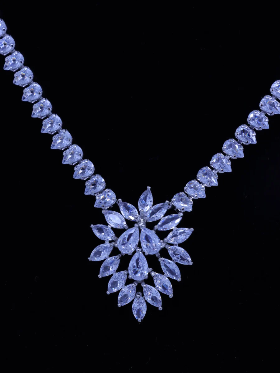 Marquise Crystal Starburst Luxury Jewelry Set - Image 8