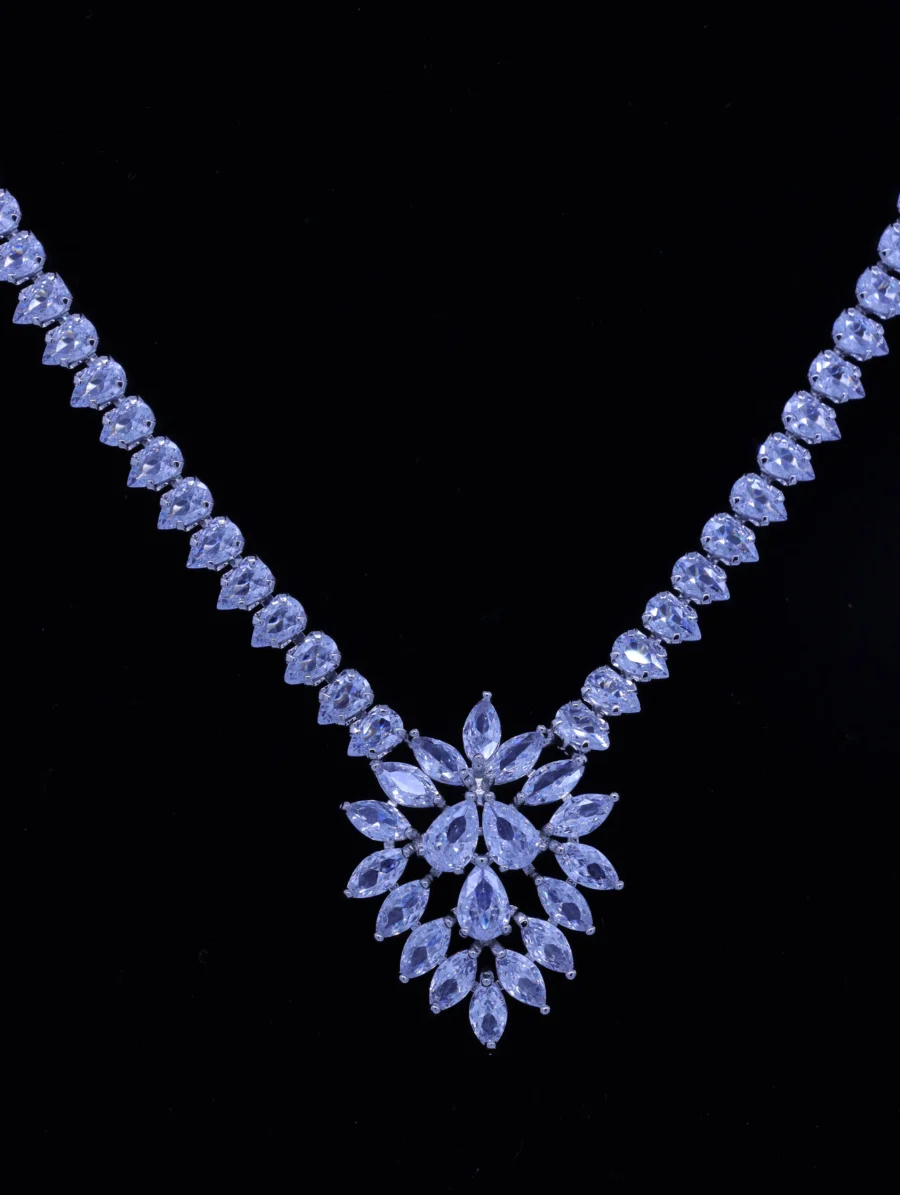 Marquise Crystal Starburst Luxury Jewelry Set - Image 11