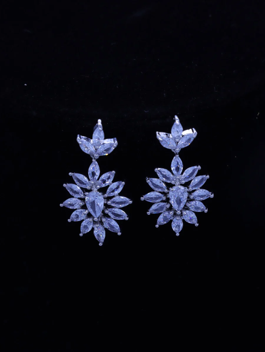 Marquise Crystal Starburst Luxury Jewelry Set - Image 10