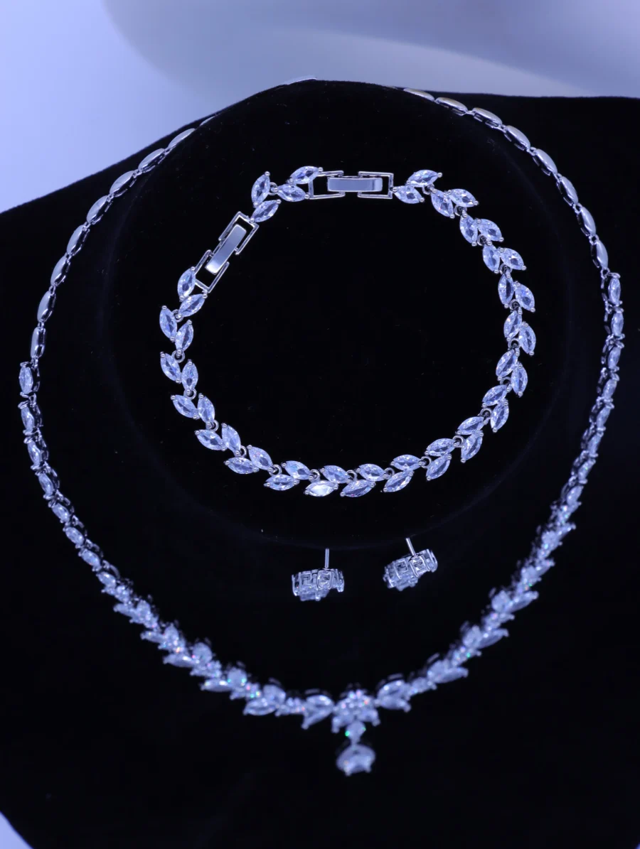 Crystal Garden Elite Three-Piece Jewelry Collection - Image 8