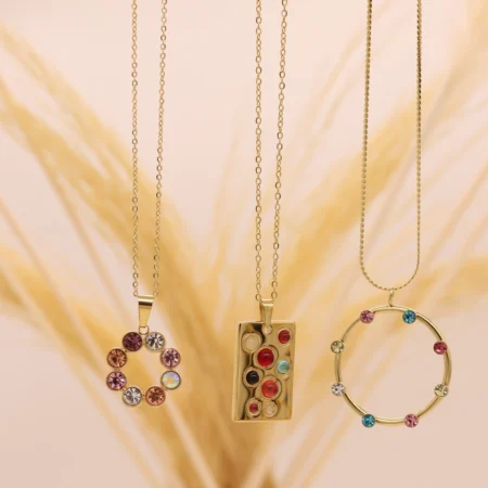 Rainbow Crystal Pendant Collection
