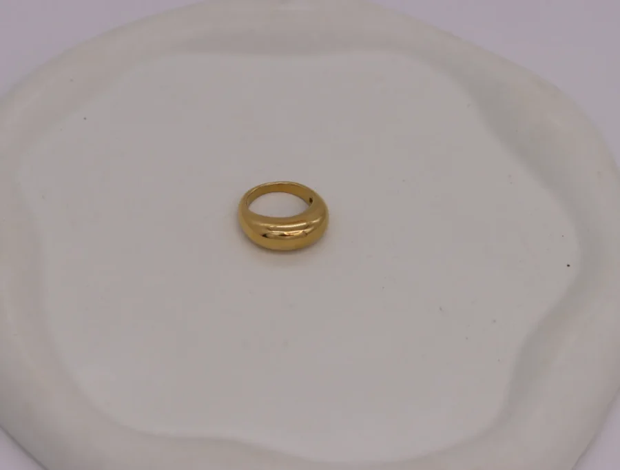 Chunky Dome Statement Ring - Image 6