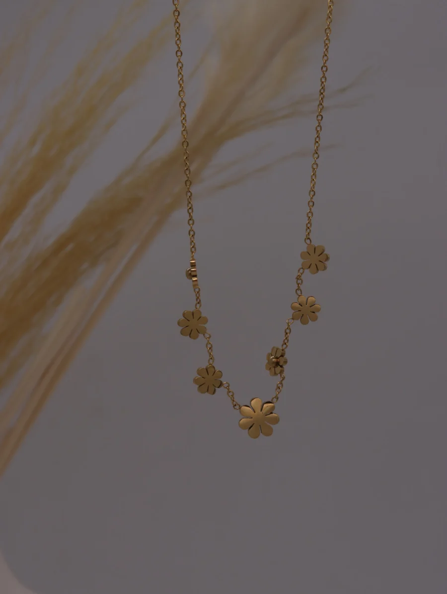 Daisy Chain Station Necklace - Image 3
