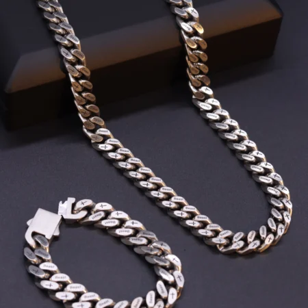 Cuban Chain Jewelry Set