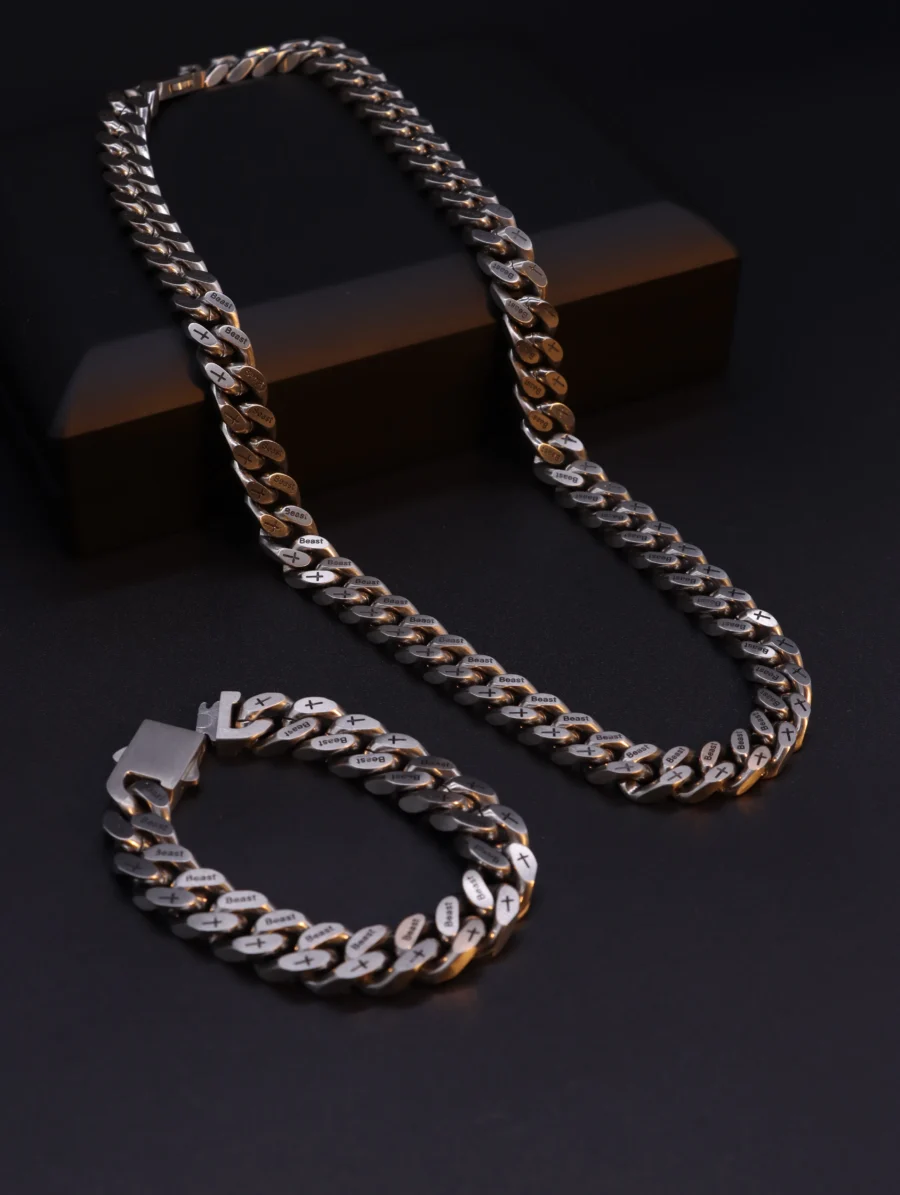 Cuban Chain Jewelry Set - Image 6