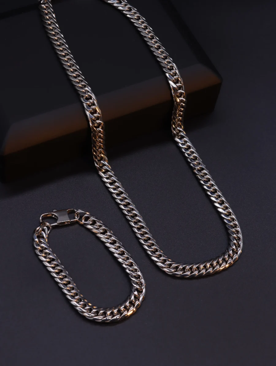 Cuban Chain Jewelry Set - Image 11