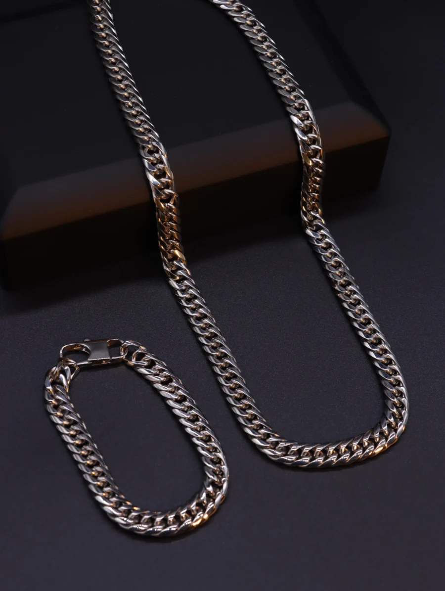 Cuban Chain Jewelry Set - Image 7