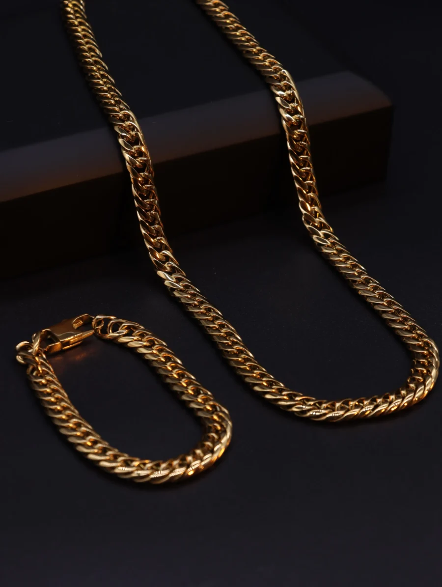 Cuban Chain Jewelry Set - Image 14