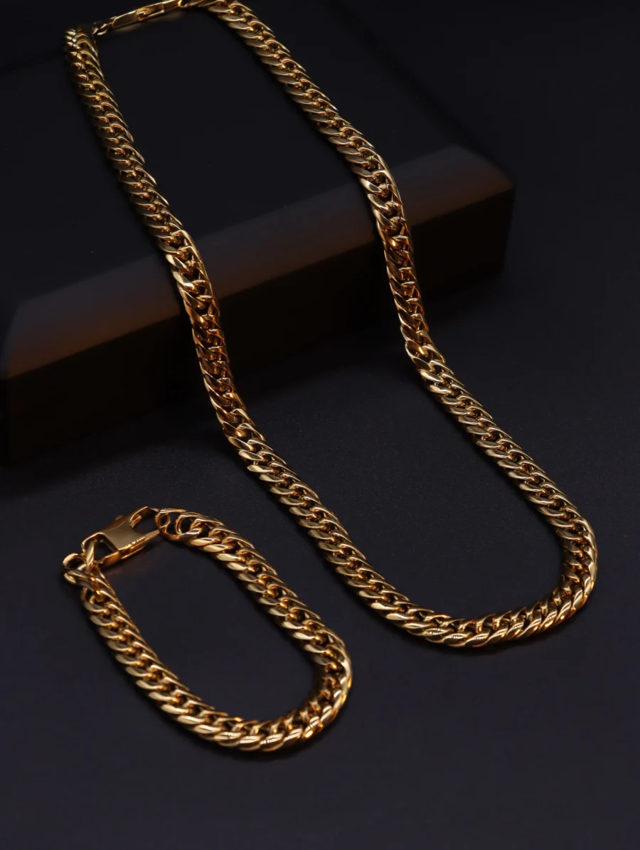 Cuban Chain Jewelry Set - Image 15