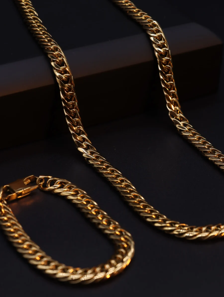Cuban Chain Jewelry Set - Image 16