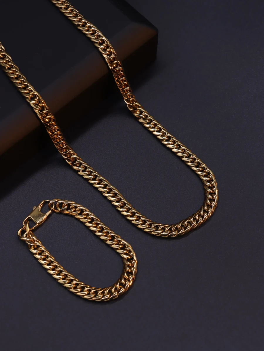 Cuban Chain Jewelry Set - Image 17
