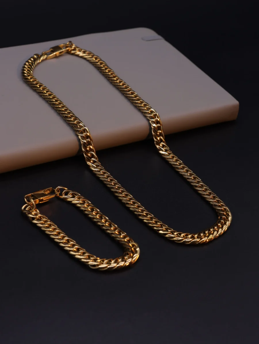 Cuban Chain Jewelry Set - Image 19
