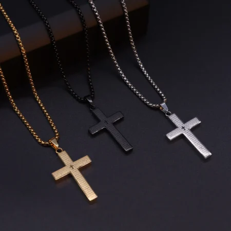Trinity Cross Pendant Necklace Collection