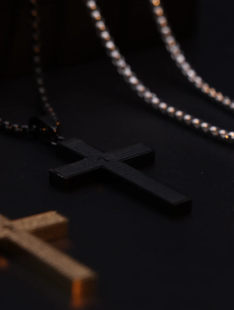 Trinity Cross Pendant Necklace Collection - Image 6