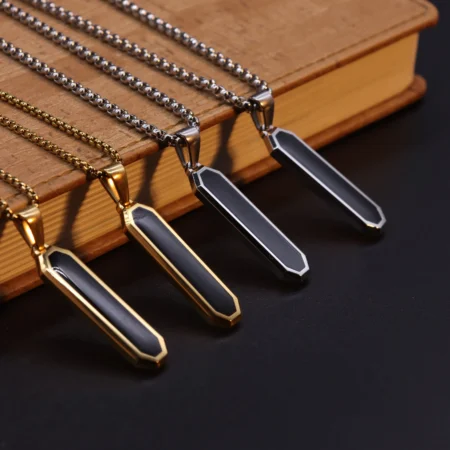 Obsidian Elite Hexagonal Pendant