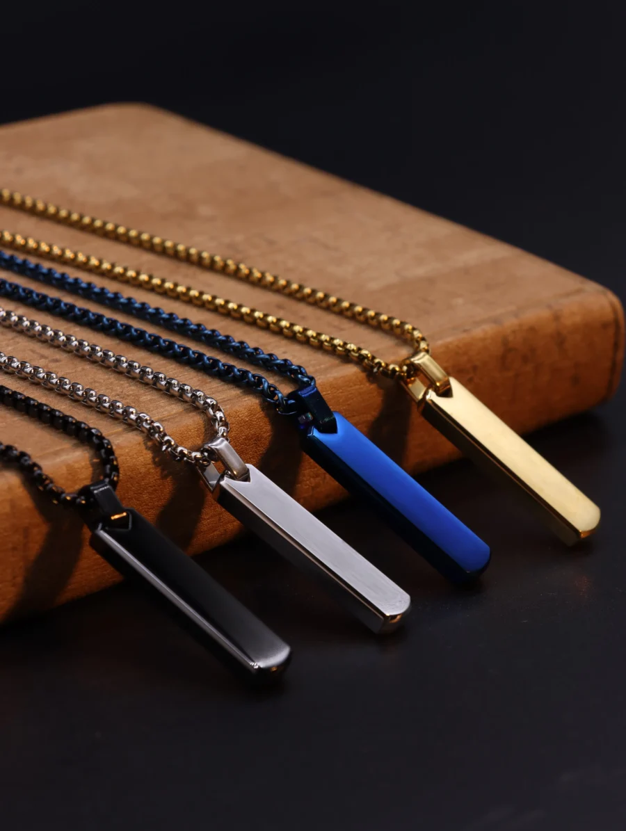 Urban Edge Vertical Bar Pendant Collection - Image 3