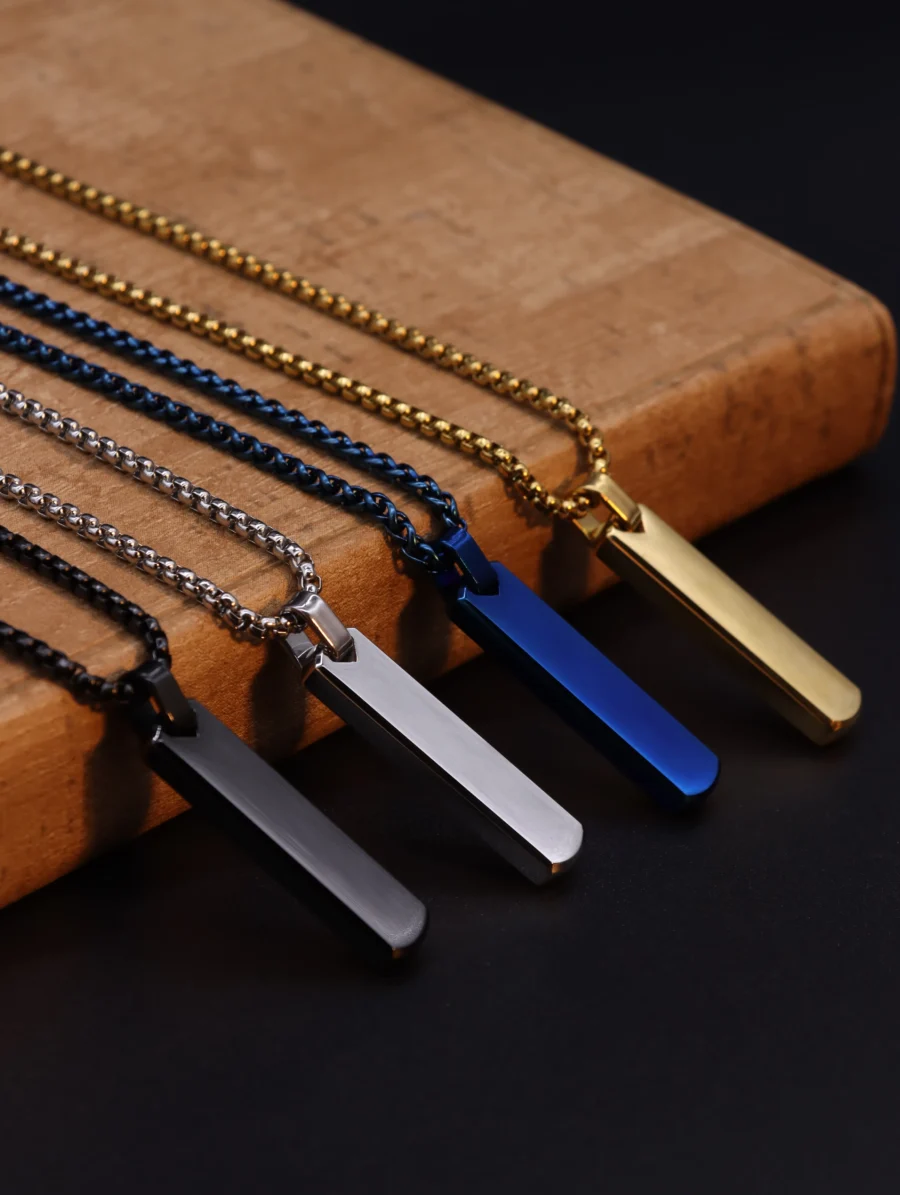 Urban Edge Vertical Bar Pendant Collection
