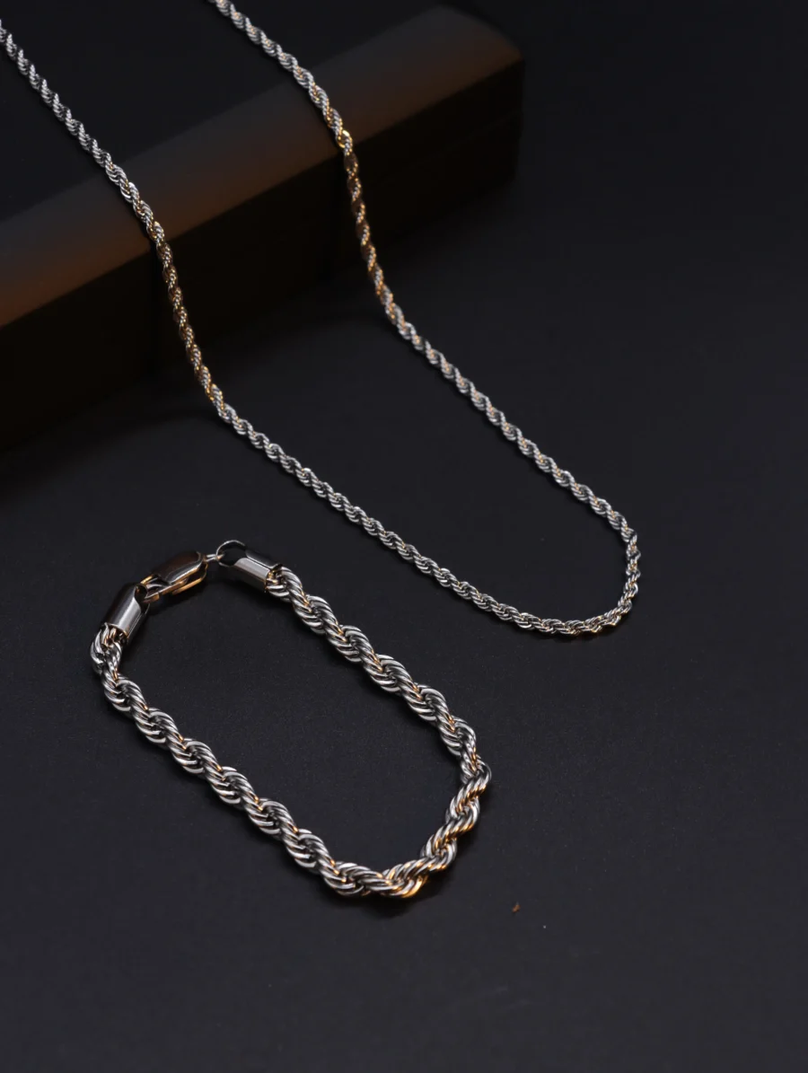 Luxury Rope Chain Jewelry Set - Image 5