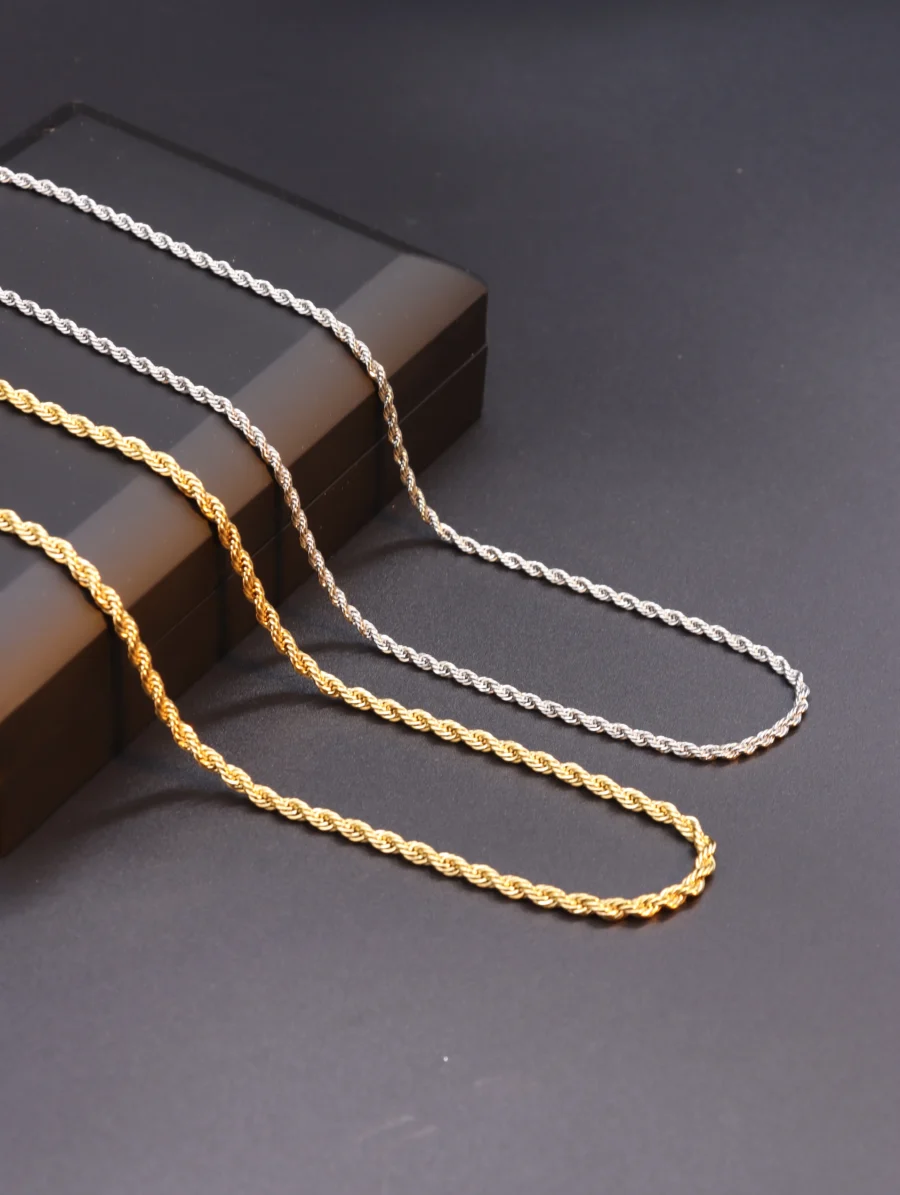 Luxury Rope Chain Jewelry Set - Image 6