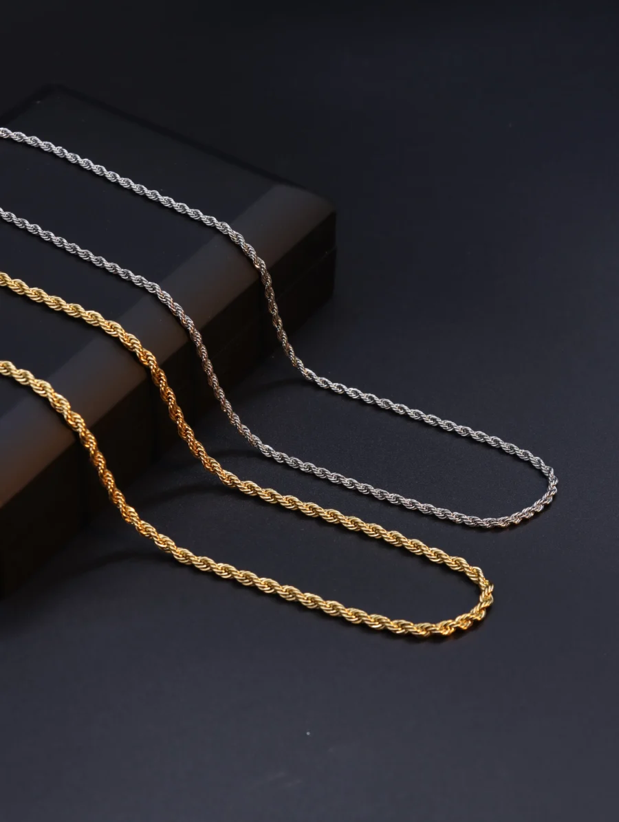 Luxury Rope Chain Jewelry Set - Image 7