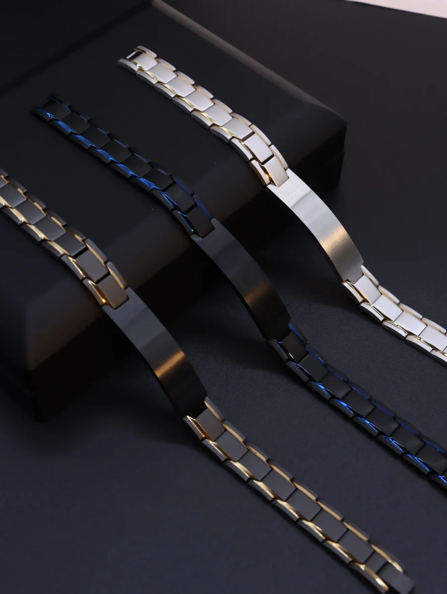 Executive ID Plate Bracelet Collection