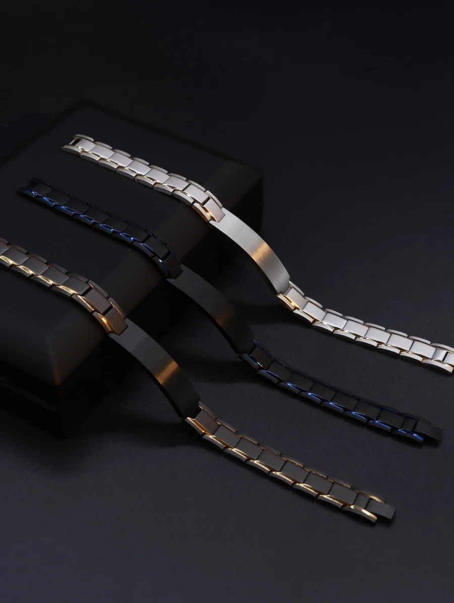 Executive ID Plate Bracelet Collection - Image 3