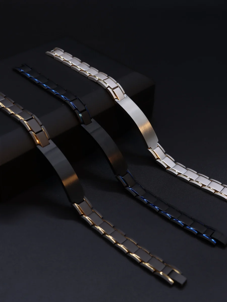 Executive ID Plate Bracelet Collection - Image 4