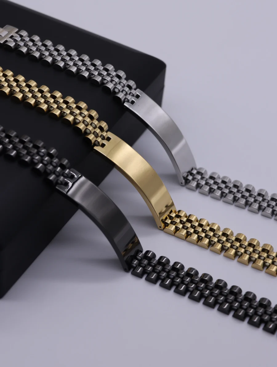 Executive ID Plate Bracelet Collection - Image 18