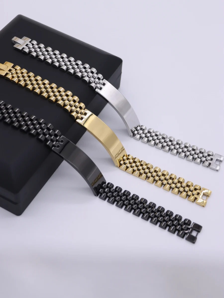 Executive ID Plate Bracelet Collection - Image 11