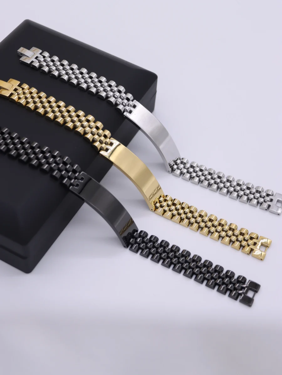 Executive ID Plate Bracelet Collection - Image 12