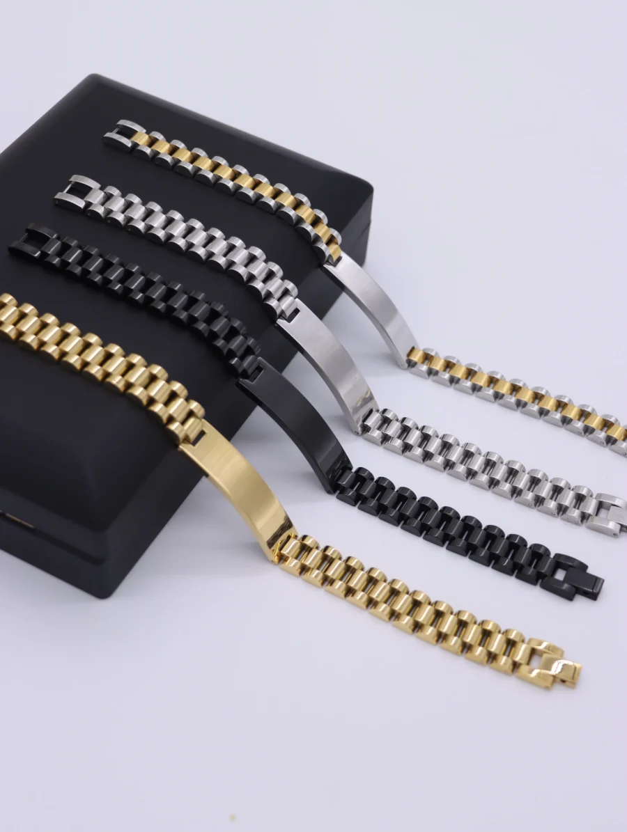 Executive ID Plate Bracelet Collection - Image 13
