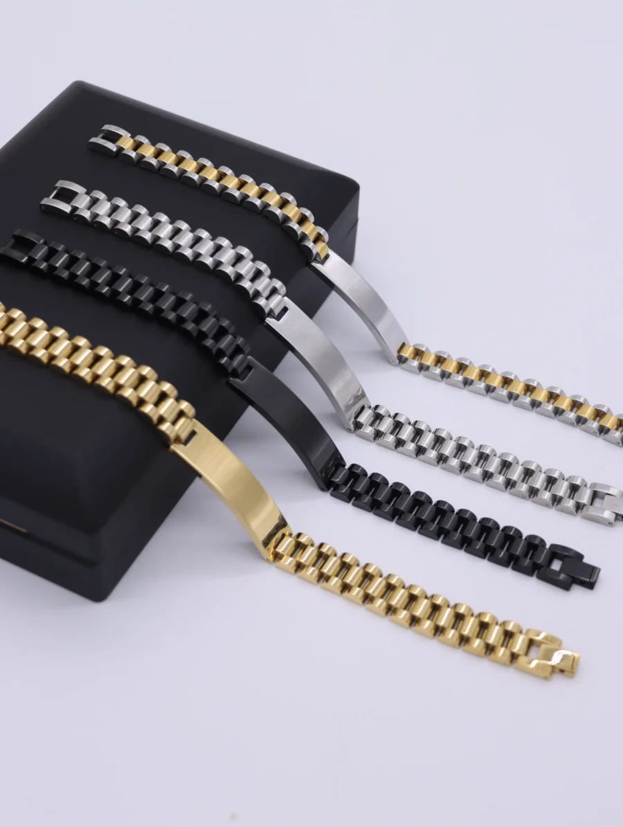 Executive ID Plate Bracelet Collection - Image 14