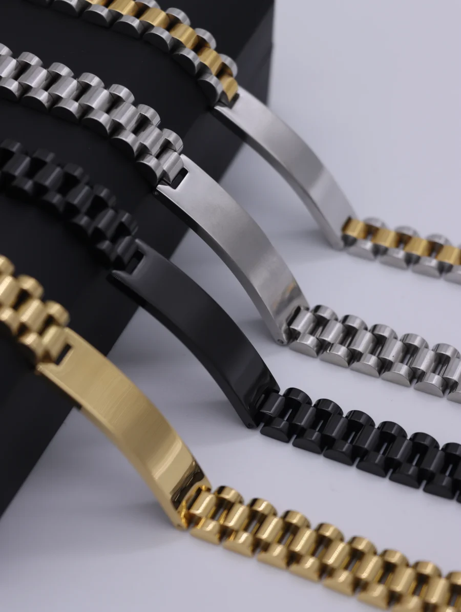 Executive ID Plate Bracelet Collection - Image 15