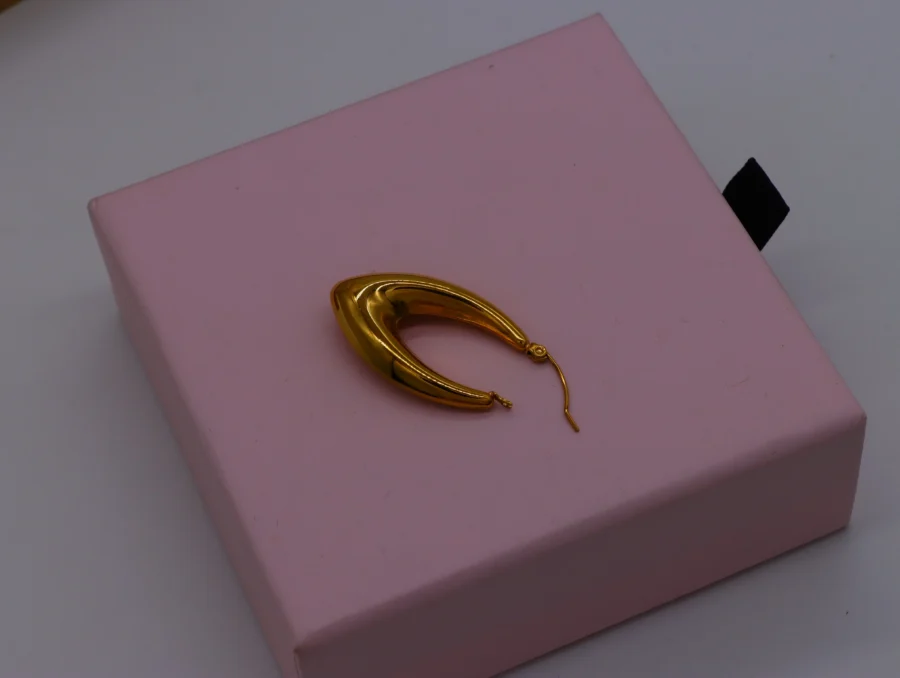 Luxe Golden Geometry Jewelry Set - Image 10