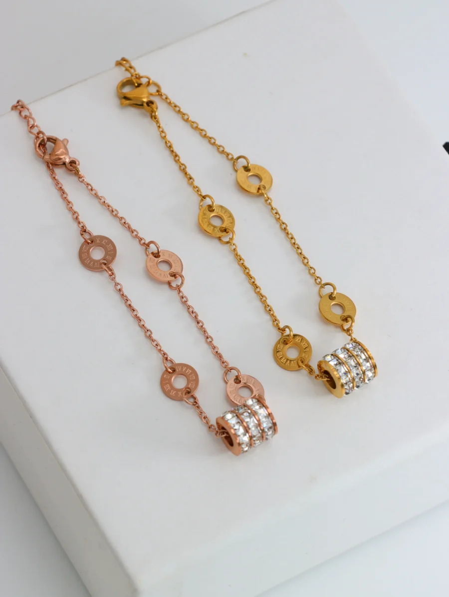 Golden Charm Layered Bracelet Collection - Image 4