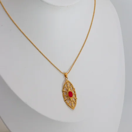 Gold Pendant Necklace